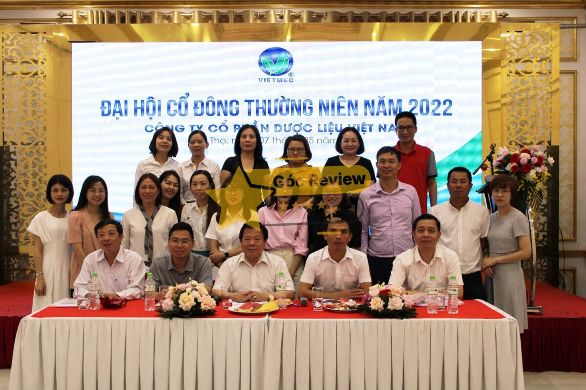 Ban lãnh đạo Công Ty CP Dược Liệu Việt Nam (VIETMEC)