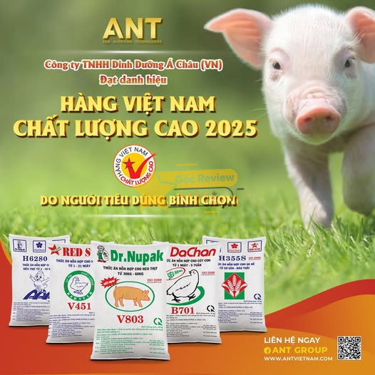 Chất Lượng Sản Phẩm Thức Ăn Chăn Nuôi ANT (VN)