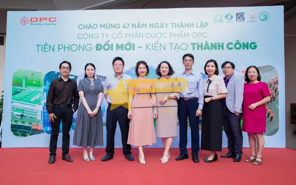 Review Công Ty CP Dược Phẩm OPC Có Uy Tín Không? 13 Công Ty CP Dược Phẩm OPC ban lãnh đạo