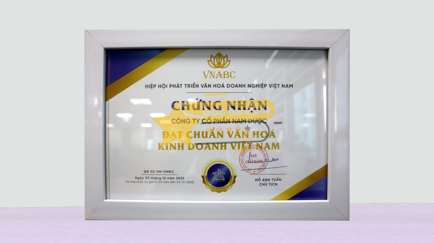 Công Ty CP Nam Dược chất lượng quốc tế