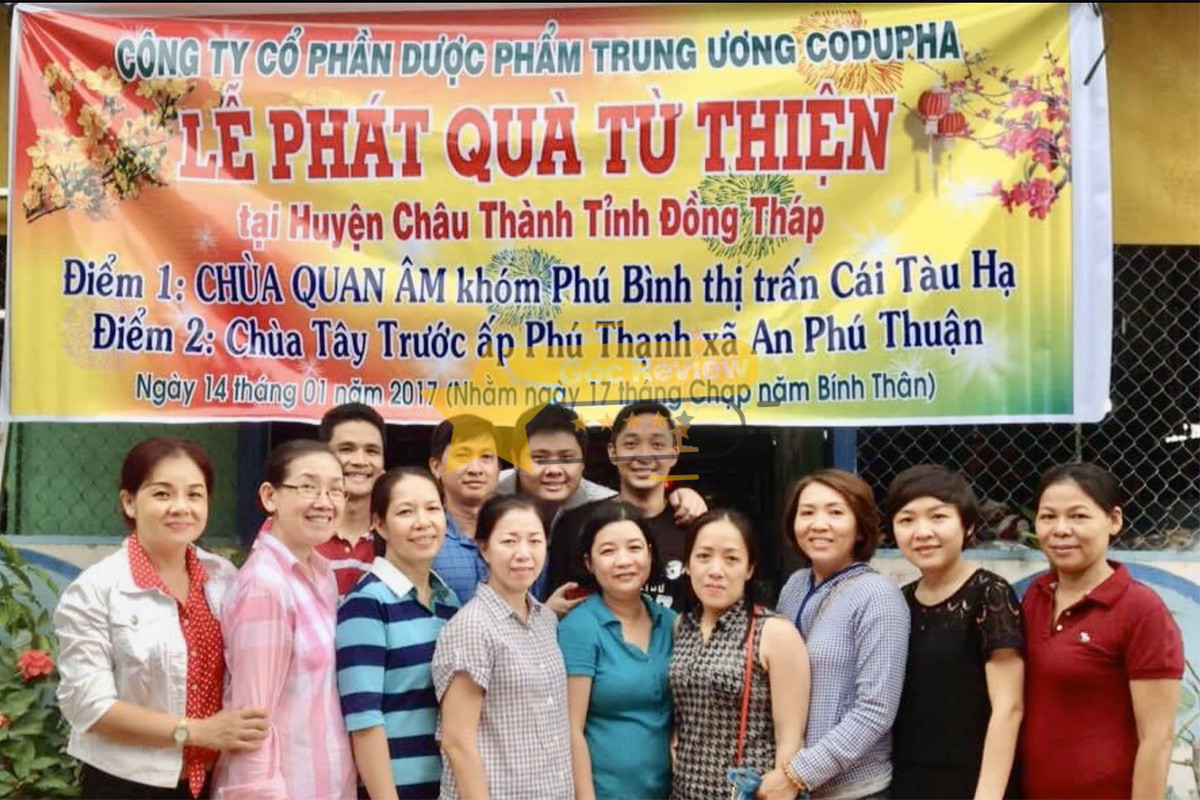 Công ty CP Dược phẩm Trung ương Codupha Hoạt động xã hội
