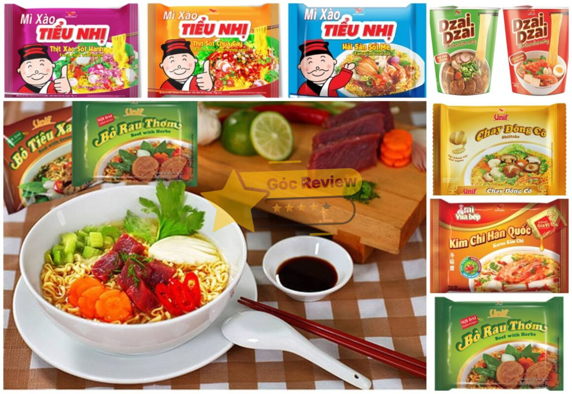 Các dòng sản phẩm chính của Uni-President Việt Nam