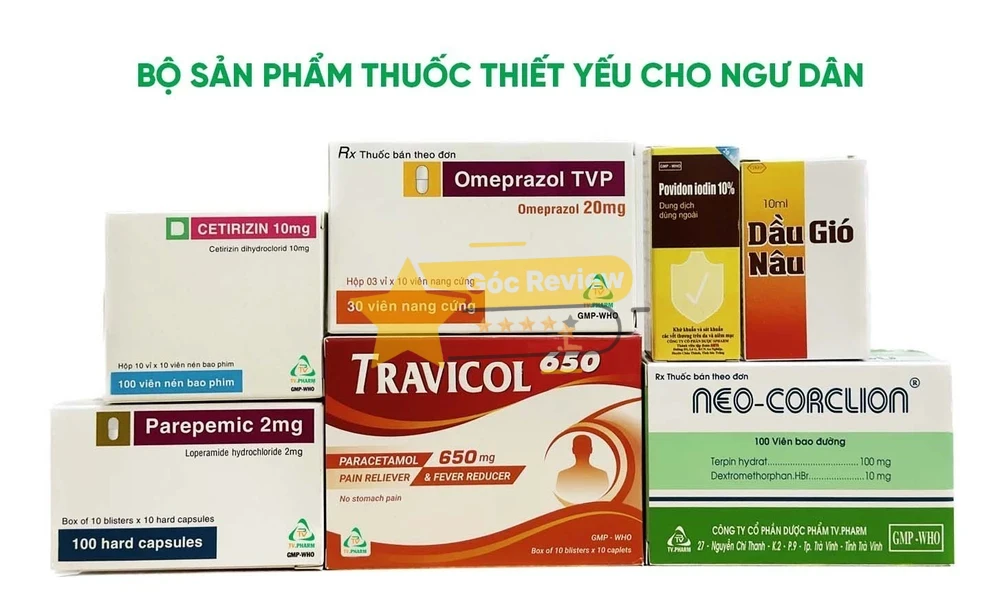 Review Công Ty CP Dược Phẩm TV.Pharm Có Uy Tín Không? 15 Sản phẩm chính của TV.Pharm