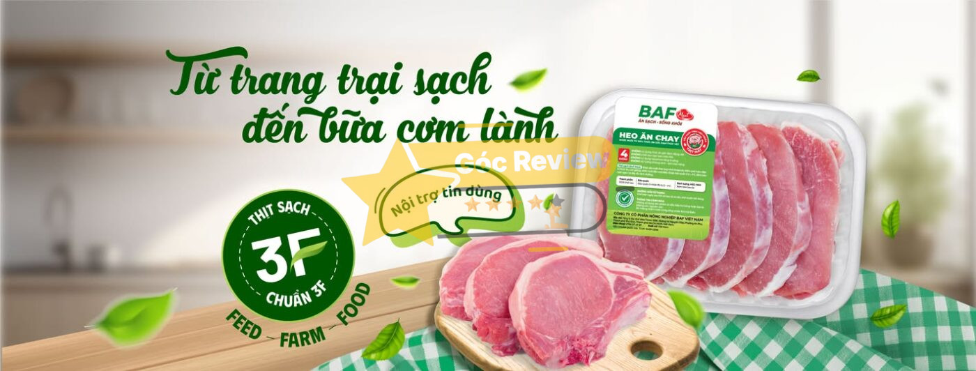 Sản phẩm thịt heo BAF Meat