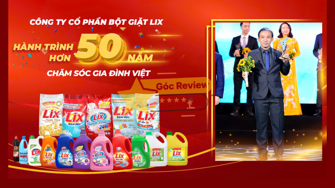 Lịch sử hình thành và phát triển của CÔNG TY CP BỘT GIẶT LIX: Hành trình khẳng định vị thế thương hiệu Việt