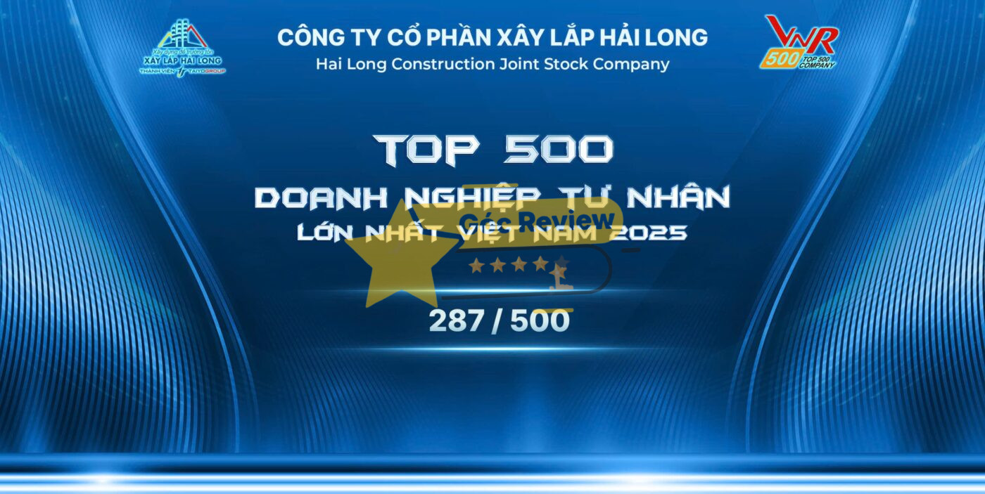 Tình hình tài chính và thành tựu nổi bật của Công ty Xây lắp Hải Long