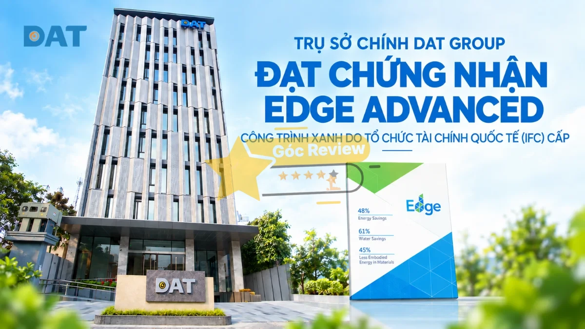 Điểm tựa uy tín kế thừa từ bề dày năng lực của DAT Group
